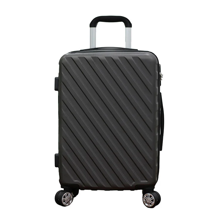 ABS-bagage met diagonale strepen