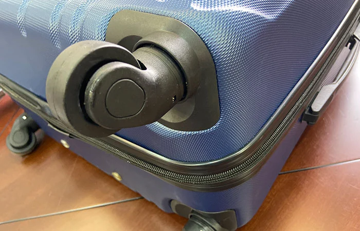 Abs Vertical Striped Luggage