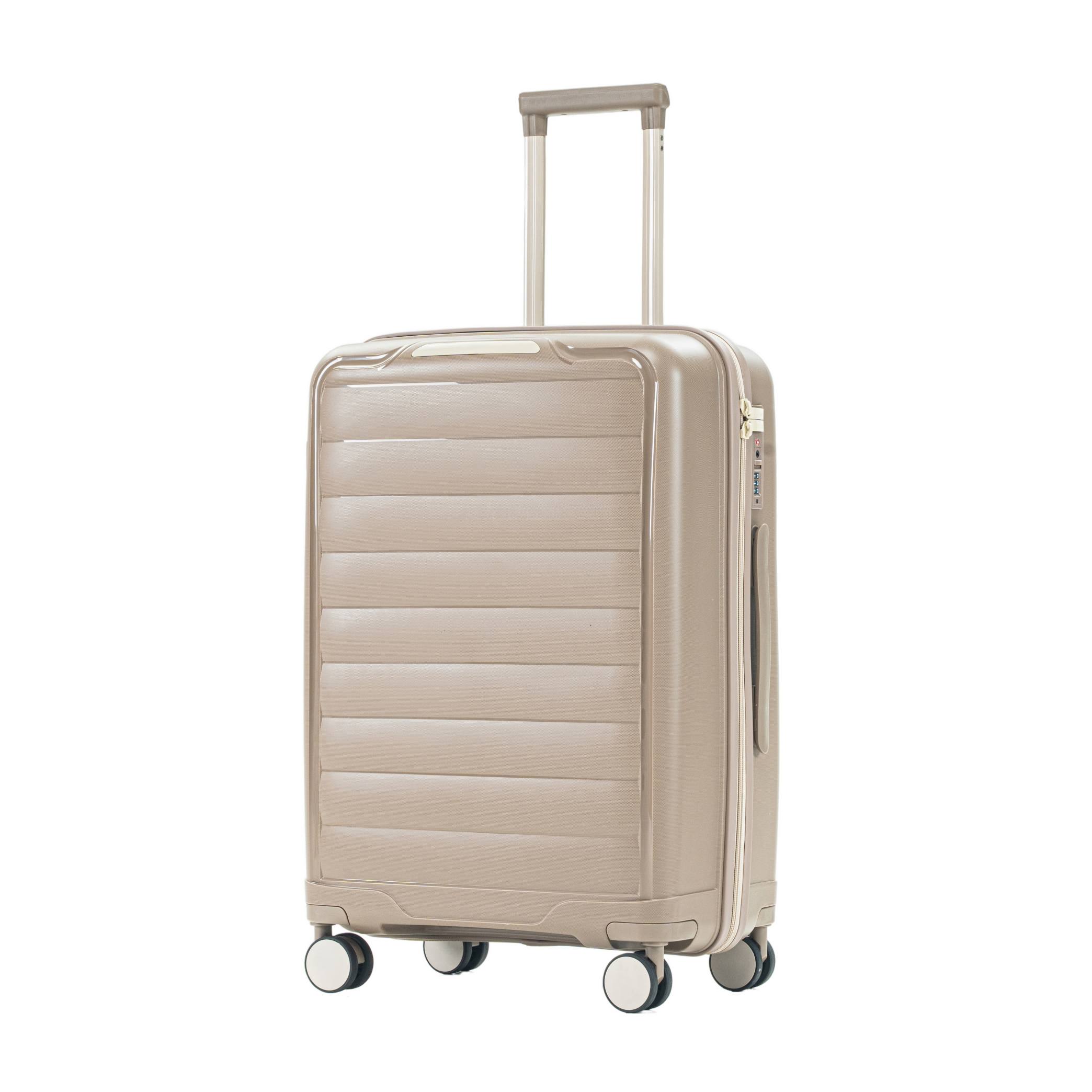 Handbagage PP harde schaal lichtgewicht koffer