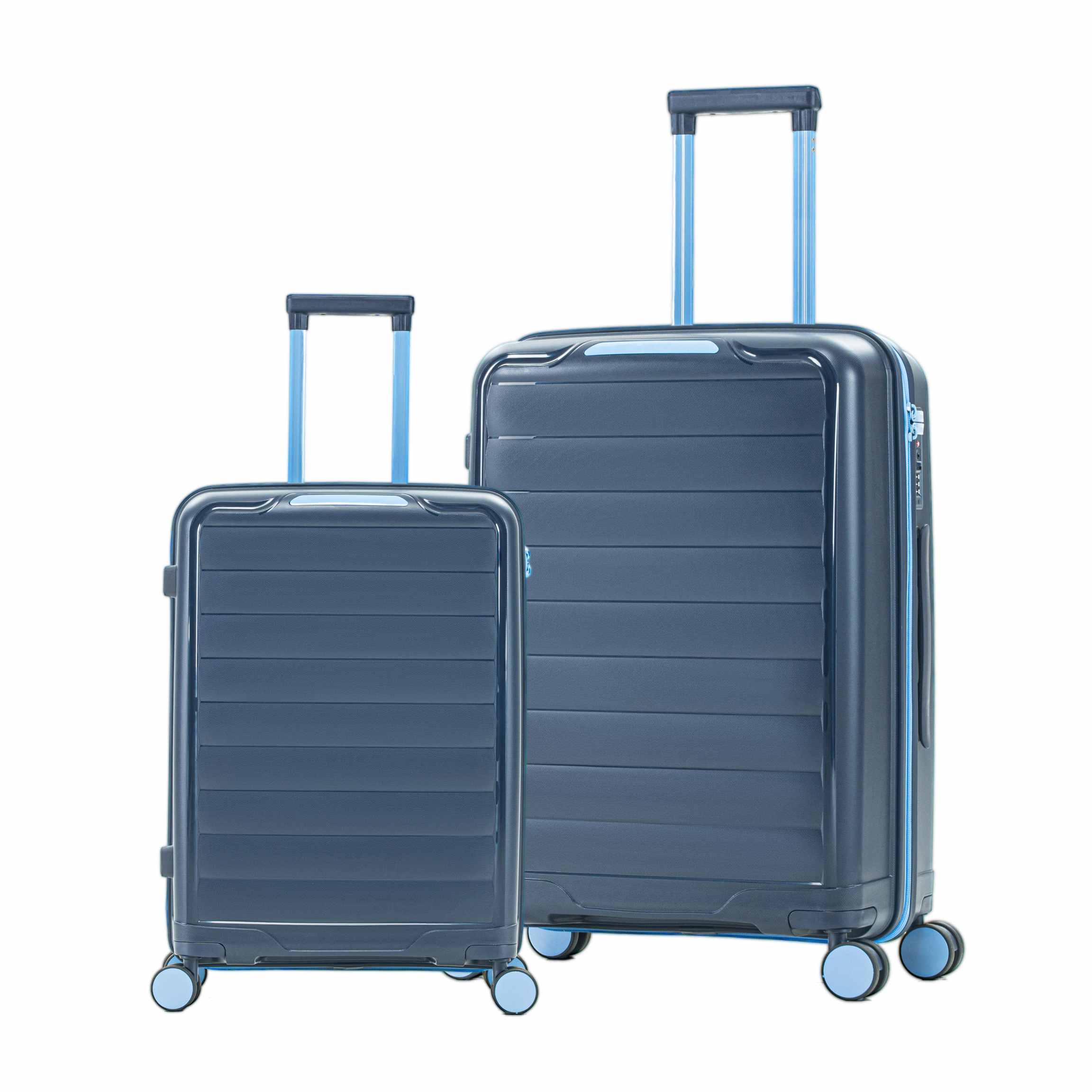 Handbagage PP harde schaal lichtgewicht koffer