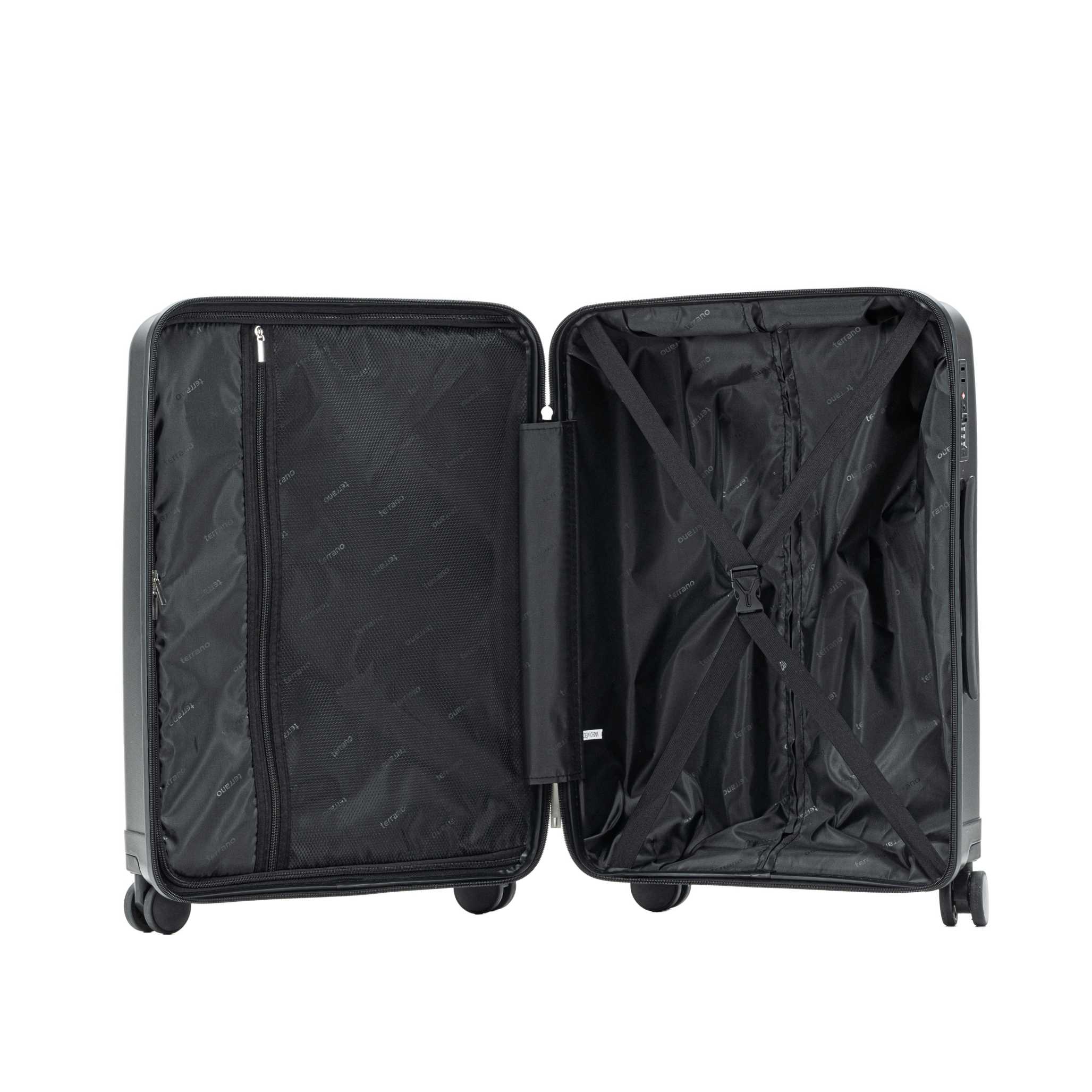 Handbagage PP harde schaal lichtgewicht koffer