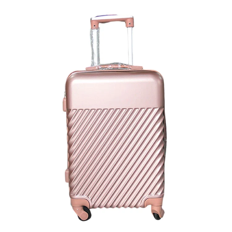 ABS-bagage met driekwart diagonale strepen